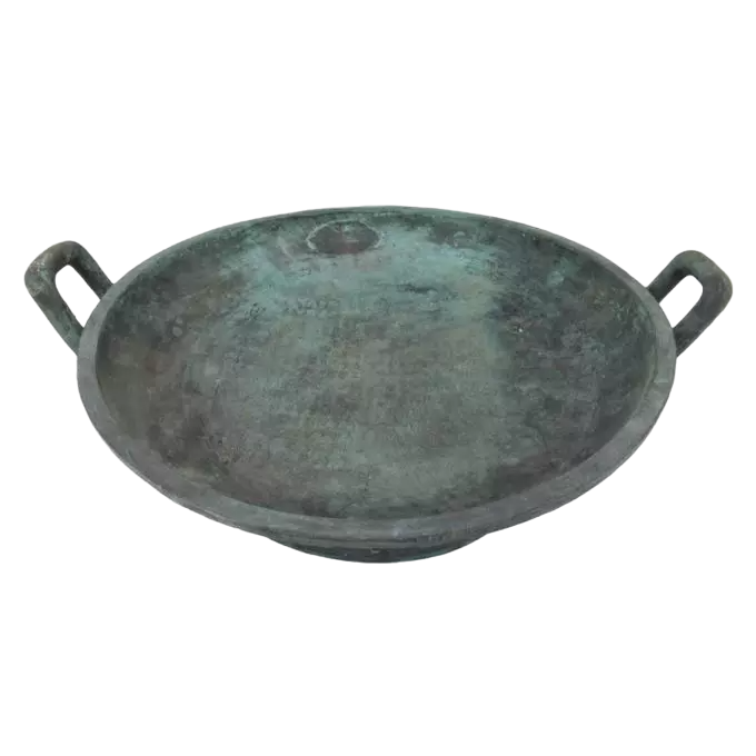 Bronze Shiqiangpan Qiang Basin Vessel in Western Zhou Style