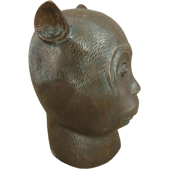 Chinese Zodiac Animal Sculpture Summer Palace Bronze Heads - Monkey