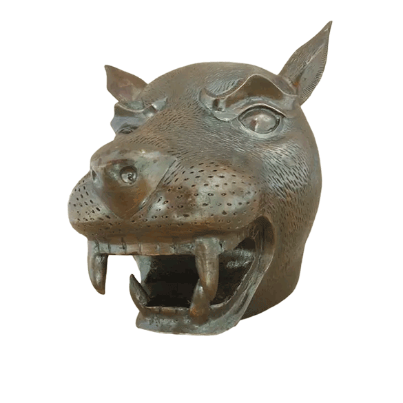 Old Summer Palace Zodiac Bronze Animal Head - tiger